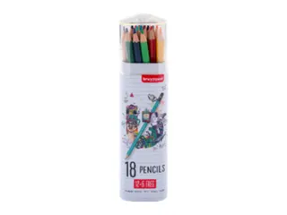 Tekenset Bruynzeel assorti blik à 18 delen - 1