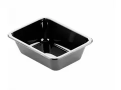 Tray CPET BK 1-comp 171x127x50,670ml, 840 stuks