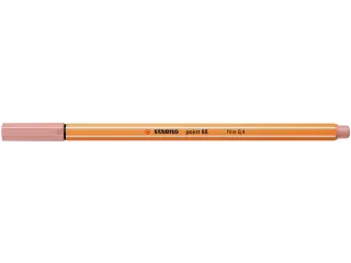 Fineliner STABILO point 88/28 fijn donkerblush - 3