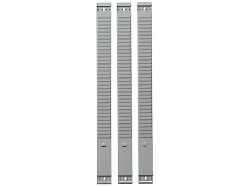 T-Kaart Planbordelement nr 2 1008x63 mm 50 Sleuven Grijs