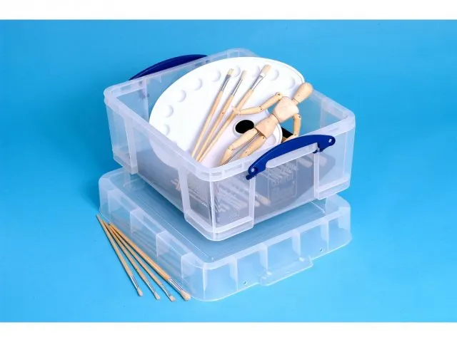 Boîte De Rangement 18 Litres Xl Transparent