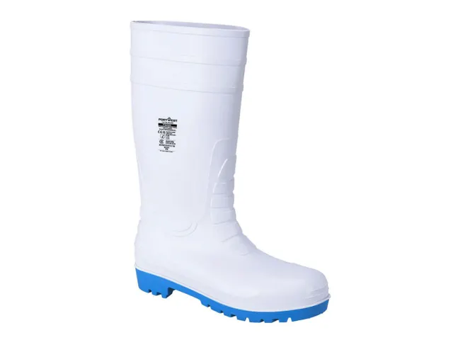 Portwest FW95 hoge S5 veiligheidslaarzen, wit, maat 47, per paar