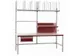 table d'emballage complète HxlxP 690-960x2000x800mm panneau gris clai