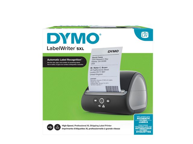Labelprinter Dymo labelwriter 5XL breedformaat etiket 2112725 | DymoEtiket.nl
