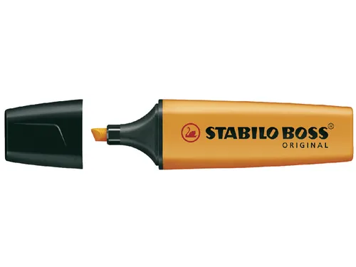 Markeerstift STABILO BOSS Original 70/4 assorti etui à 4 stuks