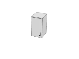 opzetkast v. kast met openslaande deuren Bl-wit 740x400x445mm - 1