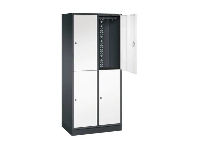 grootvolume garderobekast,HxBxD 1950x820x500mm,2x2vak.,vak B 360mm