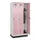 locker,HxBxD 1950x900x500mm,3vak,vak B 300mm,draaigrendel,sokkel