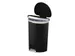 Hana pedaalemmer halfrond 55 Liter Zwart