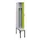 locker met bank,voor scheiding van kleding,HxBxD 2120x300x815mm,1vak