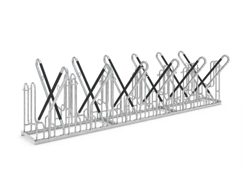 fietsbeugel,L 3240mm,2x6instelplaatsen,gebruik beide zijden