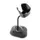 Gooseneck Intellistand Black (DS2208) Barcodescanner Houder Zwart