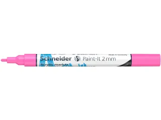 Acrylmarker Schneider Paint-It 310 2mm roze - 5