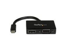 A/v-reisadapter: 2-in-1 Mini Displayport Naar Hdmi Of Vga Converter