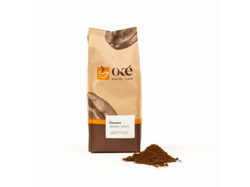 OKE Koffie gemalen koffie Dessert zak van 250g