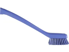 Vikan Hygiene smalle borstel Paars lange steel