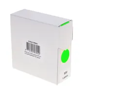 Etiket Rillprint 25mm 500st op rol fluor groen