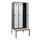 locker met bank,voor scheiding van kleding,HxBxD 2120x900x815mm,3vak