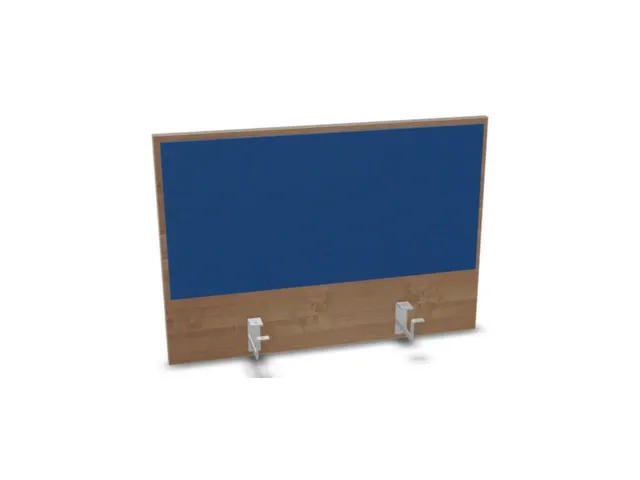 opzetpaneel,v. bureau,aanbouw achter,B 800mm,NT-cherry,BN6016-blauw