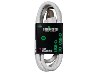 Kabel Green Mouse USB-C naar USB-C data Woven 1m - 2