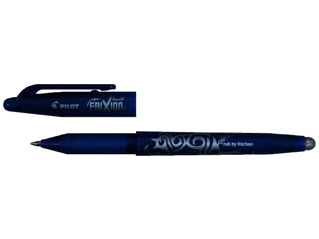 Stylo Frixion - Pilot - pointe 0,7 mm - bleu