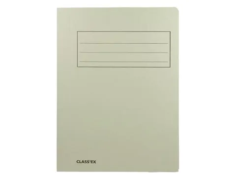 Dossiermap Folio 300 Gram Grijs