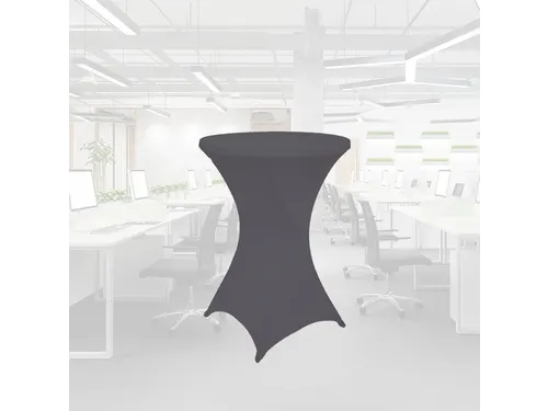 Tafelrok BRASQ voor statafel 80cm antraciet