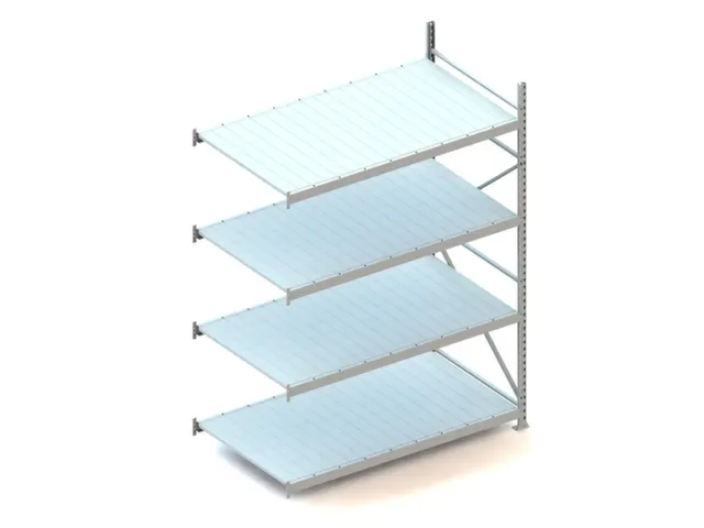 Breedvakstelling Aanbouwveld Hxbxd 2500x1851x1050mm 4 Stalen Legborden