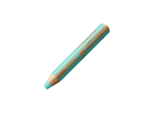 Kleurpotloden STABILO 880 woody 3 in 1 multitalent pastel blauw