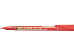Pentel NF450-B Permanente marker Extra Fijne punt 1,2mm Rood