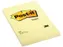 Memoblok Post-it 659 102x152mm geel