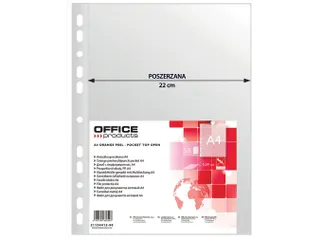 geperforeerde showtas A4 90 micron gekorreld 50 stuks - 1