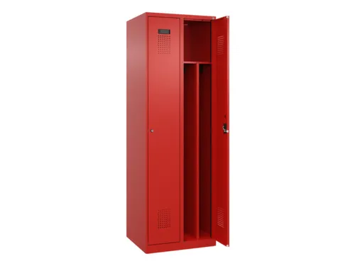 locker voor scheiding van kleding,HxBxD 1850x600x500mm,2vak