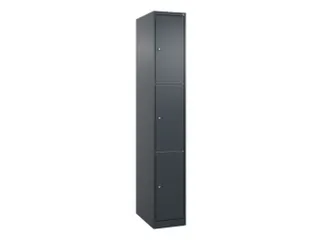 lockerkast,HxBxD 1850x300x500mm,1x3vakken,vak B 300mm,cil.-slot - 1