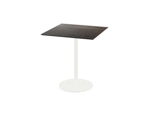 bistrotafel,HxBxD 730x700x700mm,rechthoekig,schotelvoet wit