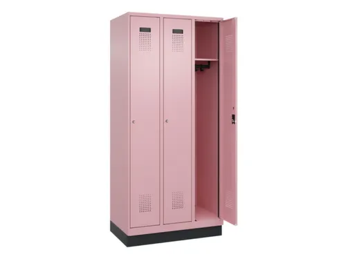 locker,HxBxD 1950x900x500mm,3vak,vak B 300mm,cil.-slot,sokkel