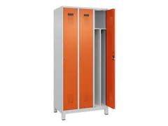 locker voor scheiding van kleding,HxBxD 1950x900x500mm,3vak