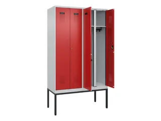 locker voor scheiding van kleding,HxBxD 2120x1200x500mm,4vak - 1