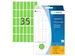 HERMA 2355 Universele etiketten 12x30mm Groen 1120 stuks