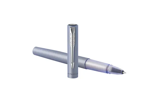 Rollerpen Parker Vector XL Silver-Blue CT finish medium blister