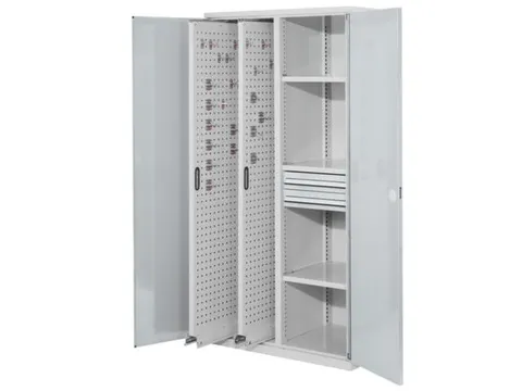 verticale kast,HxBxD 1950x1000x600mm,vleugeldeur,RAL5010