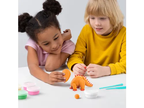 Hey Clay Klei set Dinos 15 delen