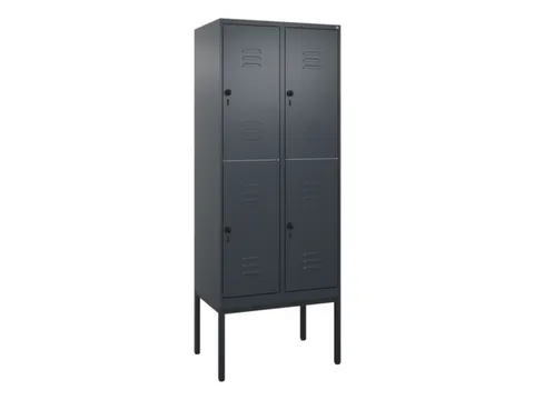 dubbeldekse locker,HxBxD 2120x800x500mm,2x2vak.,vak B 400mm