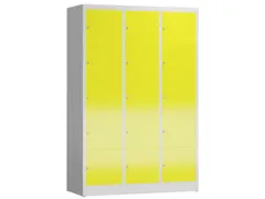 lockerkast,HxBxD 1800x1185x500mm,3x5vakken,vak B 395mm,cil.-slot