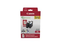 Canon PG-585XL/CL-586 PVP, Hoog (XL) rendement, Zwart, Cyaan, Magenta,
