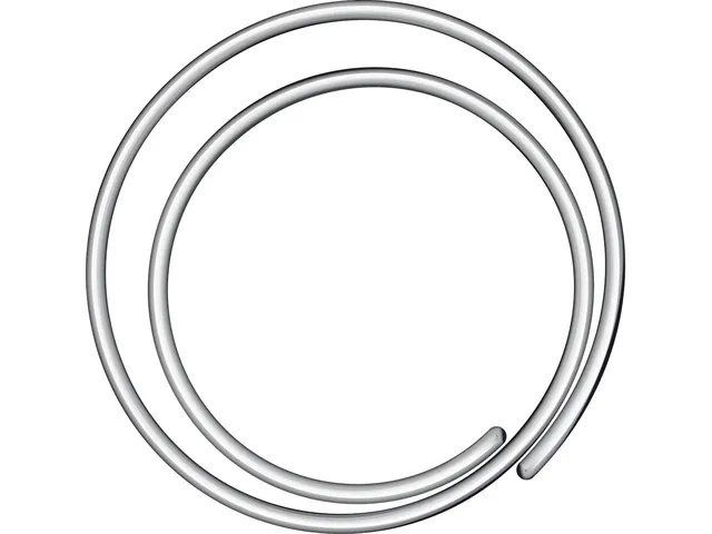 Paperclips Alco Circular 20mm spiraalvorm doos à 50 stuks