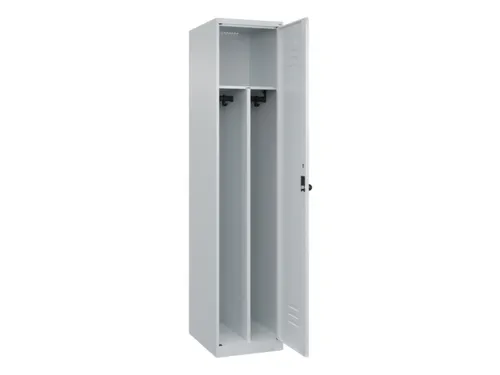 locker voor scheiding van kleding,HxBxD 1850x400x500mm,1vak