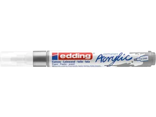 Acrylmarker edding e-5100 medium zilver - 2