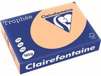 Clairefontaine Trophée Pastel A4 Abrikoos, 160 Gram, 250 Vel