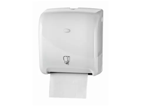 Euro matic 431107 Pearl WHITE handdoekautomaat Tear & Go